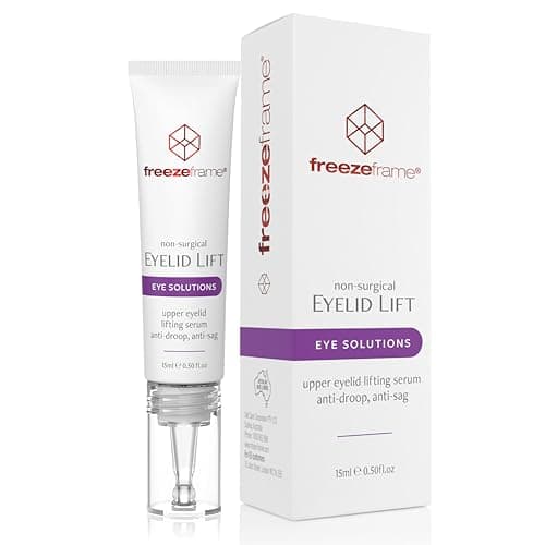 Image of freezeframe - Eyelid Lift, Clinical Lifting Eye Gel and Eye Serum, Lifts and Opens Eyes, Anti-droop, Anti-sag Treatment with Bio-mimetic Peptides and Hyaluronic Acid (15ml)
