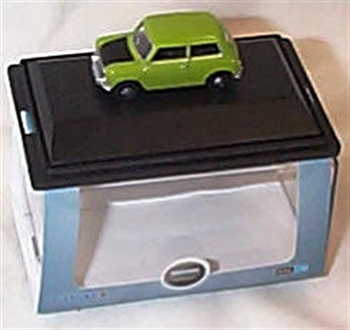 Image of oxford classic lime green mr bean mini car 1.76 railway scale diecast model