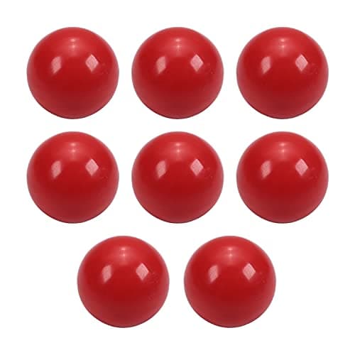Image of Othmro 10pcs Ball Lever Knobs, M10 Female Thread Insulated Red Ball Knob, 40mm Diameter Bakelite Lever Knob Machine Handle Tool Replacement