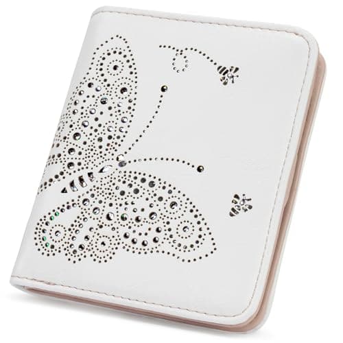 Image of VIMUTI Small Wallet with Zipper RFID Blocking Purses for Women Slim Vegan Leather Wallet Bifold Card Holder Coin Pocket Ladies Purse with ID Window
