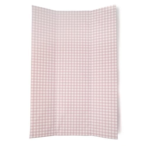 Image of Clair de Lune Gingham Anti-Roll Wedge Baby Changing Mat 69 x 44cm