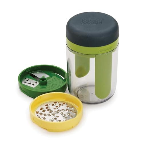 Image of Joseph Joseph Spiro Hand Held Vegetable Slicer Spiralizer, Spaghetti Zoodle Zucchini Noodle Food Maker Spiraliser- Green
