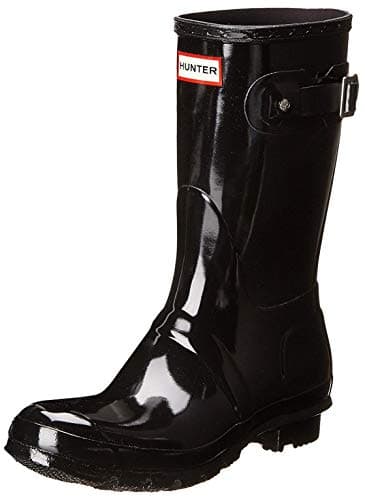 Image of Hunter Women's Original Short Rain Boots - Black - 6