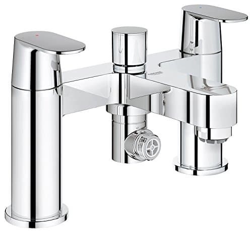 Image of GROHE 25129000 | Eurosmart Cosmopolitan Two-Handled Bath & Shower Mixer