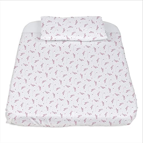 Image of Chicco Next2ME 3-Piece Bedding Set, Pink Ballet