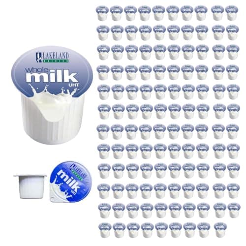 Image of Lakeland Full Fat Milk Pots (Pack of 120)