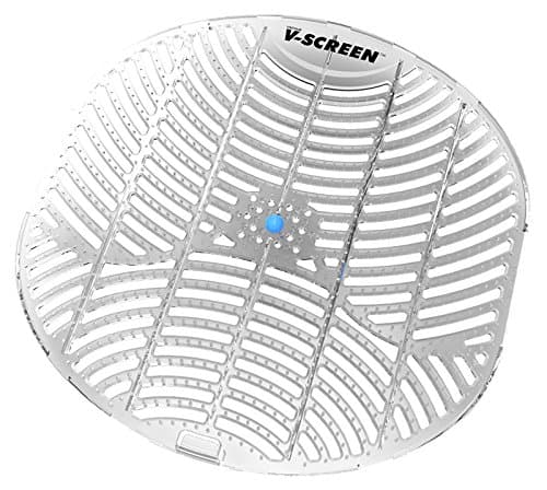 Image of V-Screen Urinal Screen Blue Ice Cool - Pack of 12