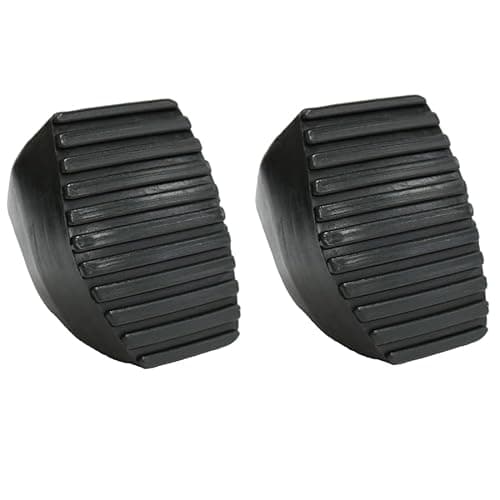 Image of Parlex 2x Clutch Pedal Pads Rubber For Peugeot 307 CC 2003 to 2009 308 MK1 2007 to 2014
