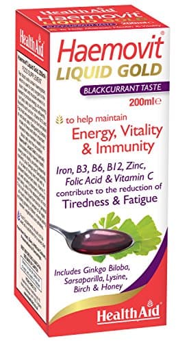 Image of HealthAid Haemovit Gold Tonic Liquid 200ml