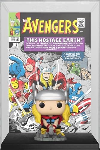 Image of Funko Pop Comic Cover! Marvel: Avengers - Thor (Exc) Collectable Vinyl Figure - Gift Idea - Official Merchandise - Toys for Kids & Adults - Model Figure for Collectors and Display