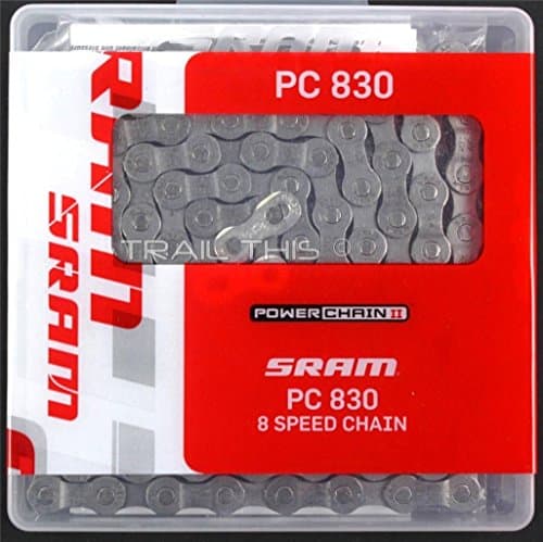 Image of SRAM PC-830 6/7/8-Speed Road/MTB Bike Chain 1/2" x 3/32" 114L fits Shimano Campy