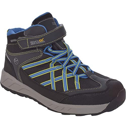 Image of Regatta Kids Samaris V Waterproof Walking Boots - Brair Blue - 9K UK