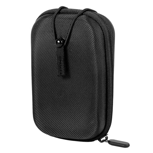 Image of Golf Rangefinder Hard Shell Case, Waterproof Range Finder Pouch Universal Rangefinder Carry Bag Golf Storage Accessories for Women Men Golfers Gifts (Black)