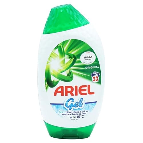 Image of Ariel Original Liquid Gel Laundry Detergent 759ml – 23 Washes – Powerful Stain Removal & Freshness