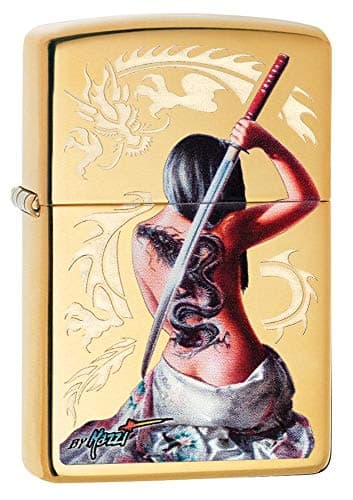 Image of Zippo Windproof Lighter, High Polish Brass, Regular, 29668