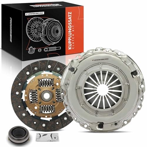 Image of Frankberg Clutch Kit with release bearing Compatible with C3 III SX 1.6L 2016-2024 C4 II B7 1.6L 2009-2024 207 WA WC 1.6L 2006-2013 308 CC 4B 1.6L 2009-2014 Replace# 1611266780
