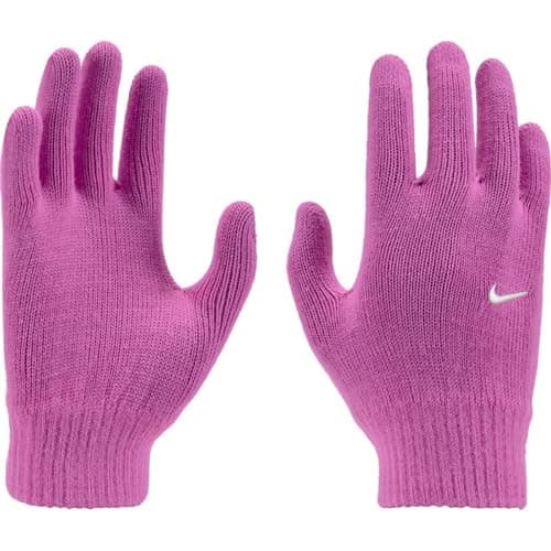 Image of Nike Y Knit Swoosh TG 2.0 Women's Gloves Playful Pink/White, Size: L/XL, N.100.0667.627.LX
