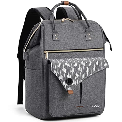 Image of Lekesky Backpack Womens Travel Backpack Extra Large Rucksack Bag for Women Men,17.3" Backpack,Grey