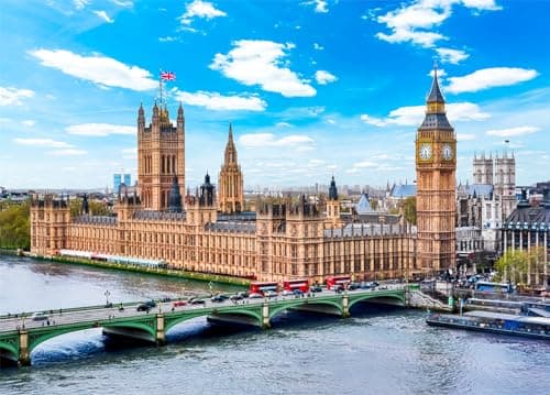 Image of Big Ben Jigsaw Puzzles for Adults 1000 Jigsaws Houses of Parliament 1000 Piece Jigsaw Puzzles for Adults