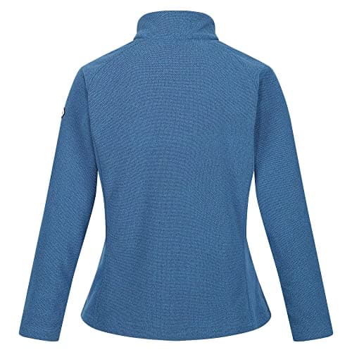 Image of Regatta Womens/Ladies Kenger II Quarter Zip Fleece Top (12 UK) (Vallarta Blue)