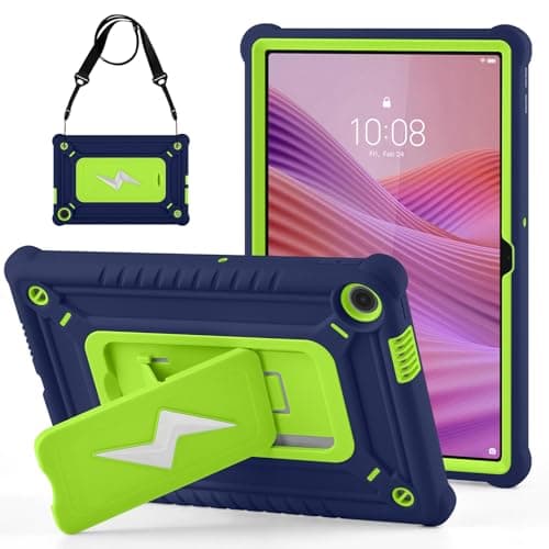 Image of KATUMO Case for Lenovo Tab 10.1 inch (TB311XU), Shockproof Case compatible with Lenovo 10.1 inch 2025 / Tab K10C (TB311FU), with Stand & Adjustable Shoulder Strap & Pencil Holder
