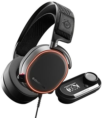 Image of SteelSeries Arctis Pro + GameDAC Wired Gaming Headset - Certified Hi-Res Audio - Dedicated DAC and Amp - for PS5/PS4 and PC - Black