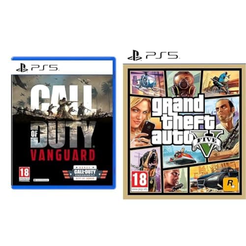 Image of Call of Duty®: Vanguard (PS5) (Exclusive to Amazon.co.uk) & Grand Theft Auto V (PS5)