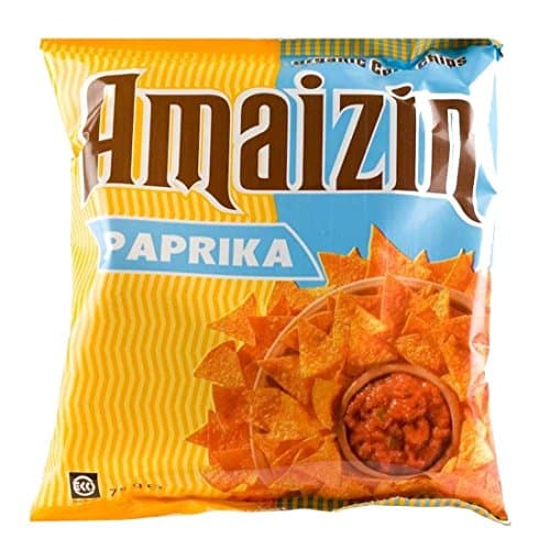 Image of Amaizin | Bio Corn Chips Paprika | 2 x 16 x 75g (UK)