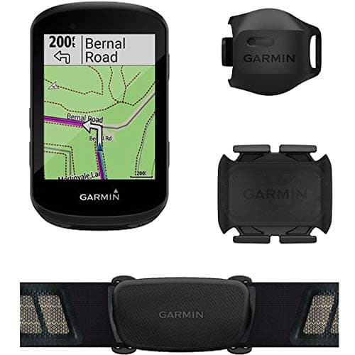 Image of Garmin Edge 530 Sensor Bundle, Performance GPS Cycling/Bike Computer with Mapping, Dynamic Performance Monitoring and Popularity Routing, Includes Speed and Cadence Sensor and HR Monitor