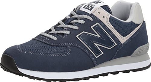 Image of New Balance Men's 574v2 Core Sneaker, Blue Navy, 4 UK Wide