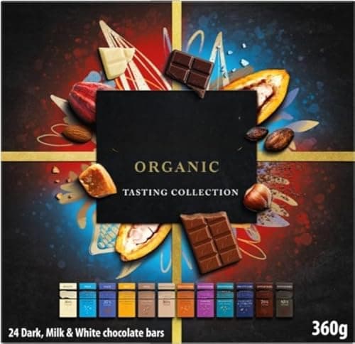 Image of Dark, Milk & White Collection 24X15g (Pack Of 1) "Taste the sweetness in every bite" Christmas, New Year For All Occasions