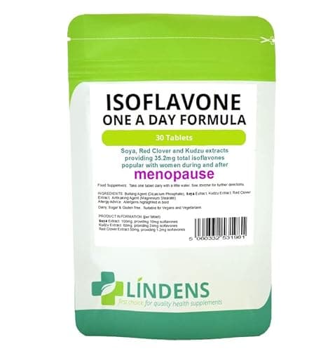 Image of SOYA Isoflavone Red Clover 3-Pack 90 Tablets Isoflavones Kudzu Extract Natural