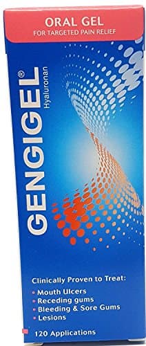 Image of Gengigel Gingival Gel 20ml (Pack of 3) – Hyaluronic Acid Mouth Ulcer Treatment for Adults, Gum Repair & Gum Disease Support, Gel for Mouth Ulcers, Bleeding & Inflamed Gums
