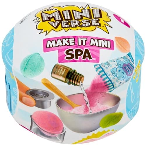 Image of TIGHUP Mini Verse Make It Mini Spa - Each Ball Comes With Real Ingredients and Accessories to Make Your Own Versions of Your Favorite Spa Themed Items