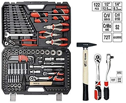 Image of 'Yato yt-38901 – Socket Set 1/4, "1/2 122pcs