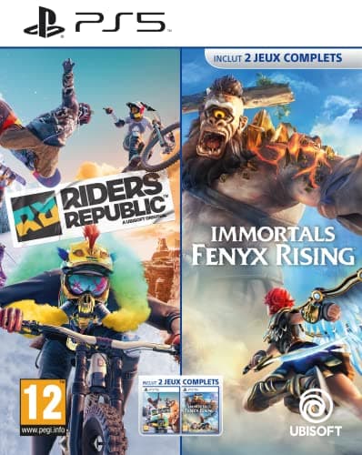 Image of Ubisoft Compilation Immortals Fenyx Rising and Riders Republic Video Game for Sony Playstation 5