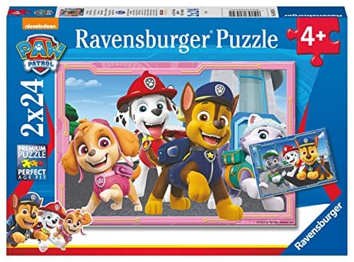 Image of Ravensburger Paw Patrol 2X 24 Piece Jigsaw Puzzles For Kids Age 4 Years Up - Educational Toddler Toys [Amazon Exclusive]