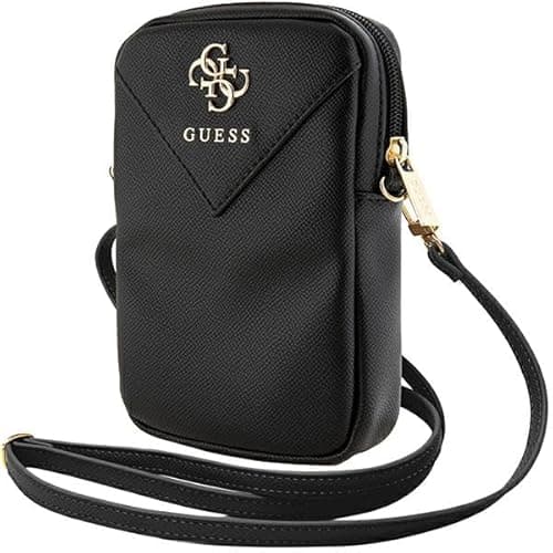 Image of CG MOBILE Guess GUWBZPGSTEGK Bag Black Zip Triangle 4G