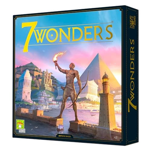 Image of Repos Production | 7 Wonders | Board Game | Ages 10+ | 3-7 Players | 30 Minutes Playing Time