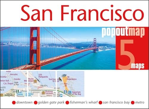 Image of San Francisco PopOut Map (PopOut Maps)