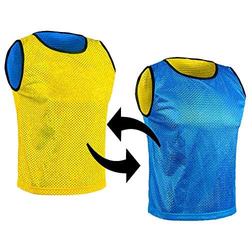 Image of SPORTSBIBS bib reversible sports fan's jersey mesh Bibs training Vest national club T-shirt undershirt fitness summer winter, xs s m l xl, double-sided trikots Premium