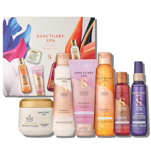 Image of Sanctuary Spa Spa Day Discovery Gift Set, Vegan, Gift For Women, Birthday Gift, Womens Gift Sets, Self Care Gift