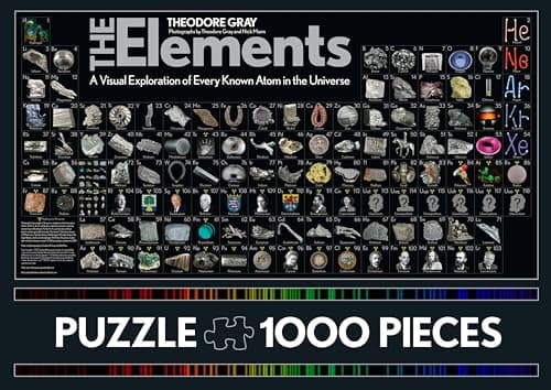 Image of The Elements Jigsaw Puzzle: 1000 Pieces, 36" X 16"