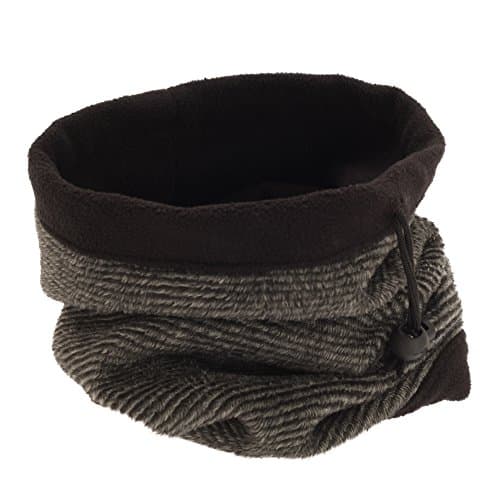 Image of Floso® Womens/Ladies Multipurpose Fleece Neckwarmer Snood/Hat (One Size) (Graphite)