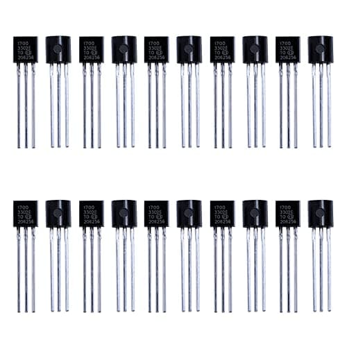 Image of 20pcs MCP1700-3302E/TO-92 LDO Linear Voltage Regulator 3-Terminals 250mA Fixed Output Voltage Nom. 3.3V Through Hole