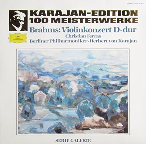Image of Karajan-Edition 100 Meisterwerke - Brahms: Violinkonzert D-dur op. 77 [Vinyl LP] [Schallplatte, inkl. Kunstdruck-Beilage]