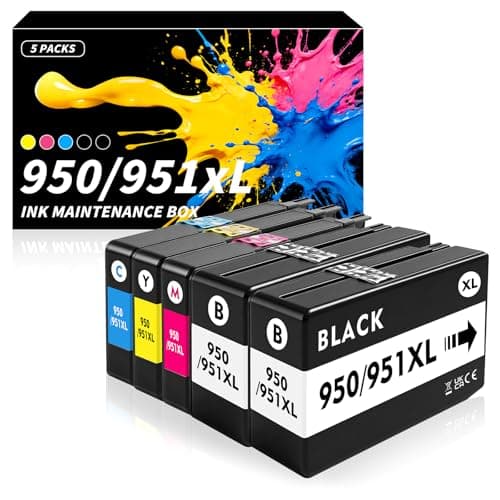 Image of Vaptech 950 951 xl Ink Cartridegs 950-XL Compatible with 950/951 XL 950xl 951xl Combo Pack for Officejet Pro 8620 8610 8600 8100 8615 251DW