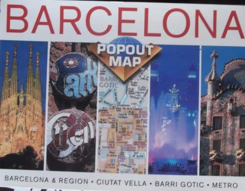 Image of Barcelona (Europe Popout Maps)