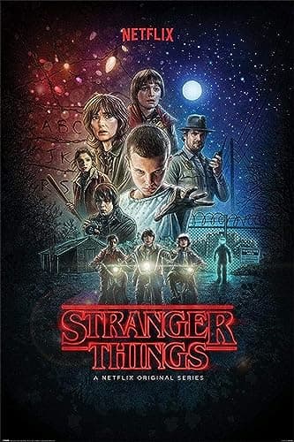 Image of Pyramid International Stranger Things Poster, Unlaminated, 61 x 91.5cm