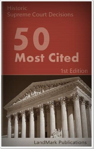 Image of 50 Most Cited US Supreme Court Decisions (Constitutional Law Series)